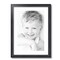 ArtToFrames 16x22" Matted Picture Frame with 12x18" Single Mat Photo Opening Framed in 1.25" Black and 2" Mat (FWM-4083-16x22)